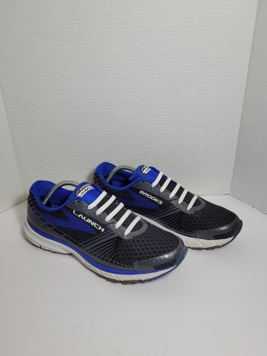Brooks Launch 3 Sneakers Blue Black White Athletic Shoes Men\'s Size 11.5 M main image 8